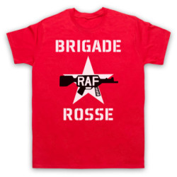 Brigade Rosse As Worn By Joe Strummer Punk Mens T-Shirt in red